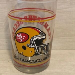 San Francisco 49ers Team of The Decade Vintage 16oz. Drinking Glass Pls Read